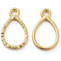 Zinc Alloy Open Back Bezel Pendants for DIY Jewelry Making