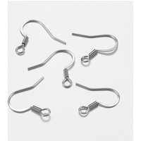 Crochets de Boucles d'Oreilles Français en Acier Inoxydable 316 — Accessoires pour bijoux