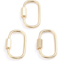 Charms à verrou à vis en laiton pour la fabrication de colliers