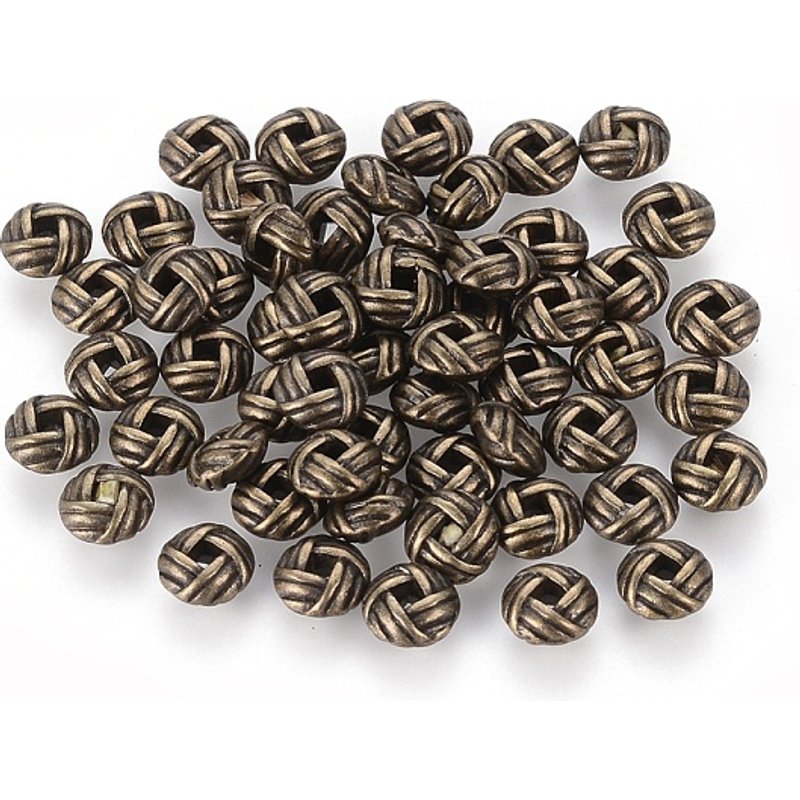 Zinc Alloy Spacer Beads, Flat Round, Antique Bronze, 6x3.2mm — Jewelry Beads