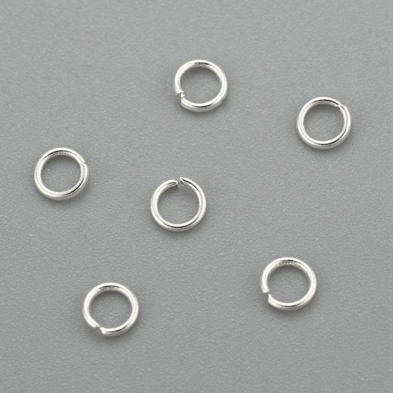 Anneaux Brisés en Acier Inoxydable 304, Argent, 24 Gauge, ID 2mm — Accessoires pour bijoux