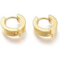 Trouvailles de Boucles d'Oreilles Huggie en Acier Inoxydable 201 avec Plaquage d'Or — Accessoires pour bijoux