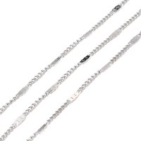 Chaîne Figaro en Acier Inoxydable 304 avec Bobine, Soudée, 10,93 Yards