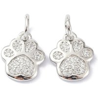 Brass Micro Pave Cubic Zirconia Charms with Jump Ring — Charms & Pendants