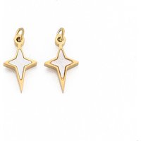 Charms en acier inoxydable 304 avec placage ionique et anneaux de saut — Breloques et pendentifs