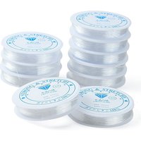 Fil Élastique Transparent 0.5mm pour Création de Bijoux — Chaînes, fils et cordons