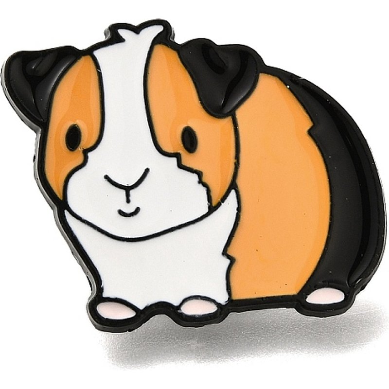 Broches en Émail de Cochon d'Inde en Alliage Noir pour Vêtements et Sacs à Dos — Broches
