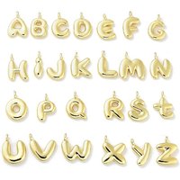 Pendentifs Lettres Ballon en Laiton Rack A-Z — Breloques et pendentifs