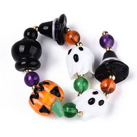 Brins de perles lampwork faites à la main sur le thème d'Halloween — Perles à bijoux