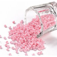 Perles de Verre Preciosa pour Création de Bijoux, Rose, 2mm — Perles à bijoux