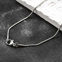Collier serpent en acier inoxydable 304, 17,7 pouces, 1,2 mm