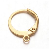 Trouvailles de Boucles d'Oreilles à Fermoir en Acier Inoxydable 304 — Accessoires pour bijoux