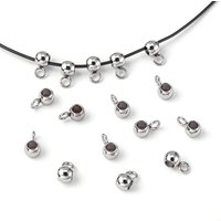 304 Stainless Steel Tube Bails and Loop Bails — Jewelry Findings