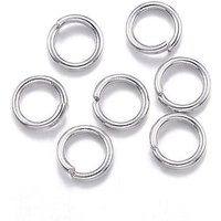 304 Stainless Steel Tarnish Resistant Open Jump Rings, 24 Gauge — Jewelry Findings