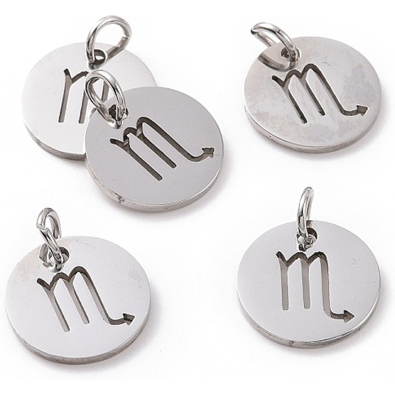 Breloques en Acier Inoxydable 304 Non-Tarnissable - Scorpion — Breloques et pendentifs
