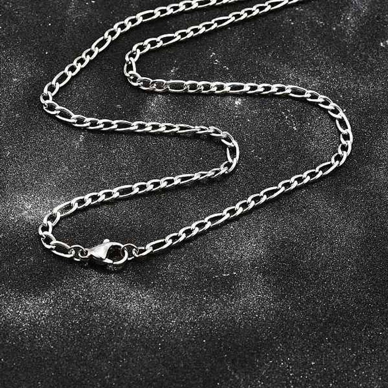 Chaîne Figaro en Acier Inoxydable 304 Résistant à l'Oxydation — Collier pendentif