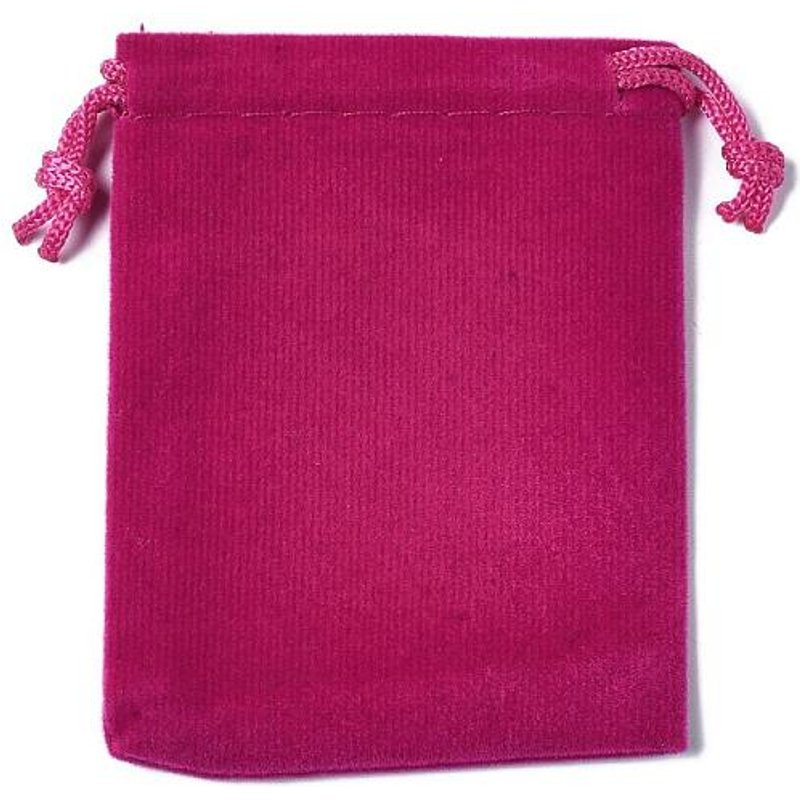 Pochettes en Velours Rectangulaires, Sacs Cadeaux, Camellia, 7x5cm — Rangement et présentation