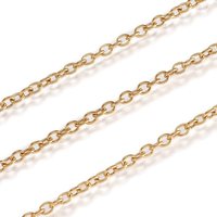 PVD Vacuum Plating 304 Stainless Steel Cable Chains with Spool — Chains, Wire & Cord
