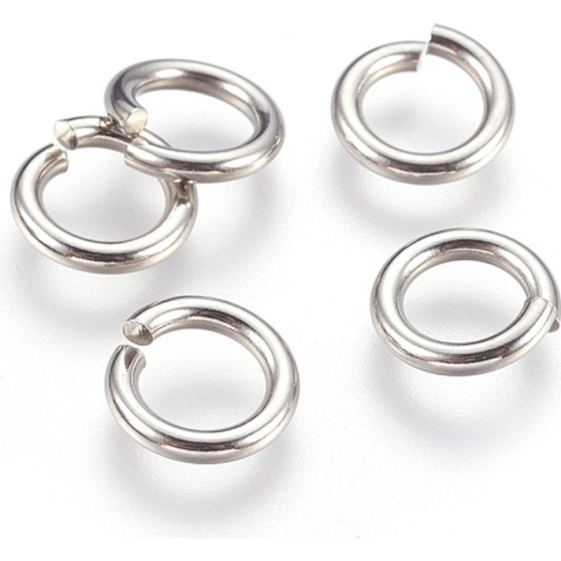 Anneaux ouverts en acier inoxydable 304, 12 Gauge, 300pcs/sac — Accessoires pour bijoux