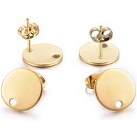 Trouvailles de Boucles d'Oreilles en Acier Inoxydable 304 avec Boucle
