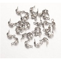 316 Surgical Stainless Steel Tarnish Resistant Bead Tips — Jewelry Findings