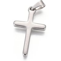 Tarnish Resistant 304 Stainless Steel Cross Pendant
