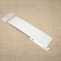 Rectangle Necklace Display Set with Self Adhesive Bags