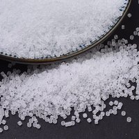 Miyuki Delica Beads, Cylinder, Japanese Seed Beads, Matte Crystal