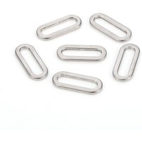 Anneaux de Liaison Ovales en Acier Inoxydable 304 Non-Oxydable 16x6.5mm — Accessoires pour bijoux