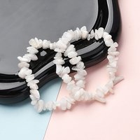 Bracelet Élastique en Pierre de Lune Arc-en-Ciel