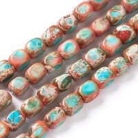 Fils de perles en jaspe Régalite/Impérial/Jasper de sédiment marin — Perles à bijoux