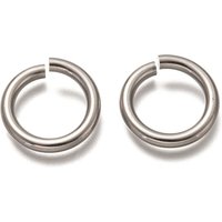 Non-Tarnish 304 Stainless Steel Open Jump Rings, 20x3mm — Jewelry Findings
