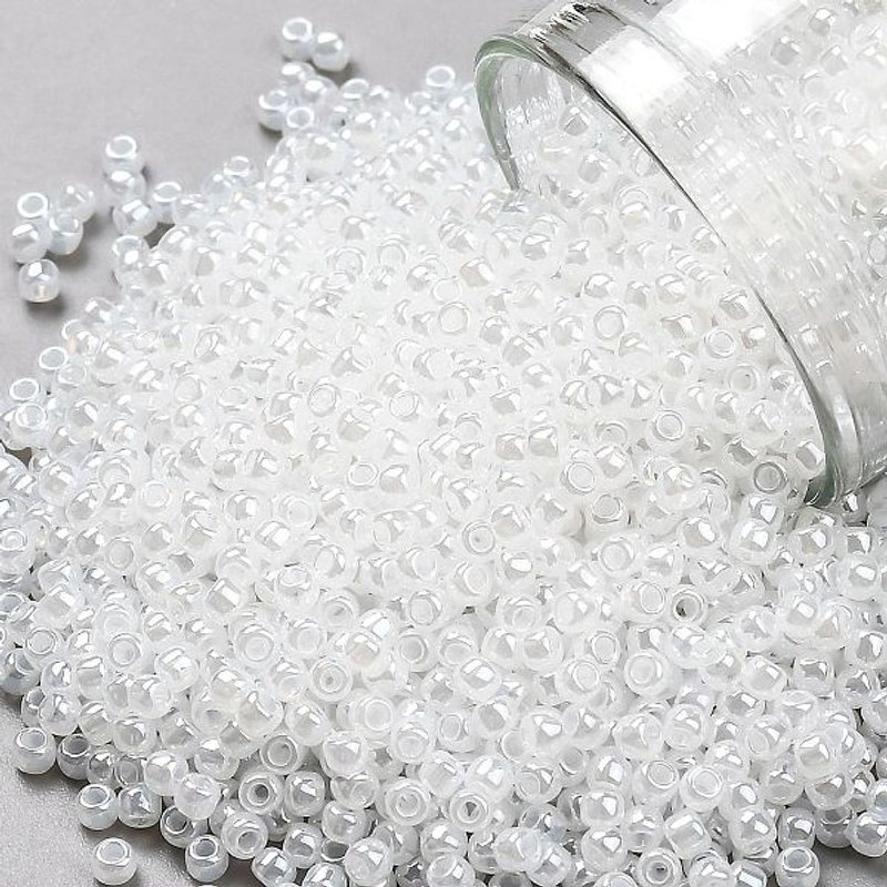 Perles de Rocaille Toho, Perles Japonaises, Flocon de Ceylan Translucide — Perles à bijoux