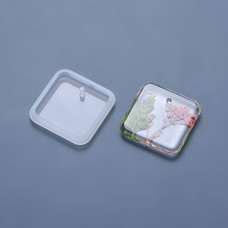 Moules en silicone pour pendentifs DIY pour résine et argile — Outils de création de bijoux