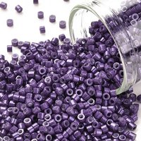Indigo Cylinder Seed Beads, Opaque Colours Luster, 888pcs/10g — Jewelry Beads