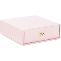 Square Paper Drawer Jewelry Box with Brass Rivet for Gifts
