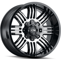 ION 144 Matte Black Wheels - 20x10 - 6x135 Bolt Pattern -19 Offset