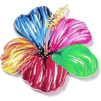 Double-sided Printed Opaque Acrylic Flower Pendants
