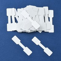 Étiquettes de Prix Collantes en Papier, Rectangulaires, Blanches — Rangement et présentation