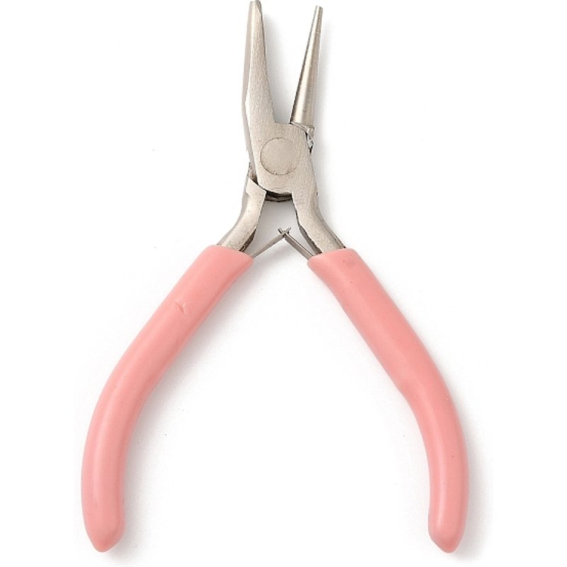Pinces à Bijoux en Acier, Pinces Rondes/Concaves pour Boucles et Plis — Outils de création de bijoux