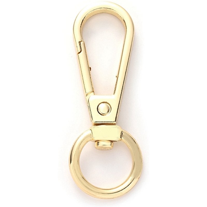 Attaches à rotation en alliage pour la fabrication de sacs, doré, 39x13mm — Accessoires pour bijoux