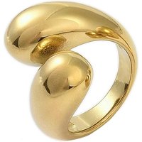 Bagues en acier inoxydable 304 ajustables avec plaquage en or 18K — Bijoux fantaisie