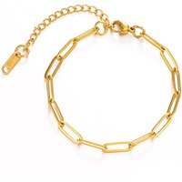 304 Stainless Steel Adjustable Paperclip Bracelet for Women — Bracelet Women