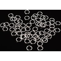 Anneaux ouverts en laiton, sans cadmium ni plomb, 8x1mm, 18 Gauge