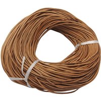 Leather Beading Cord, Cowhide Leather, 3mm, 109.36 Yards