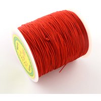 Nylon Thread, Red, 1mm, 153.1 yards (140m) per Roll