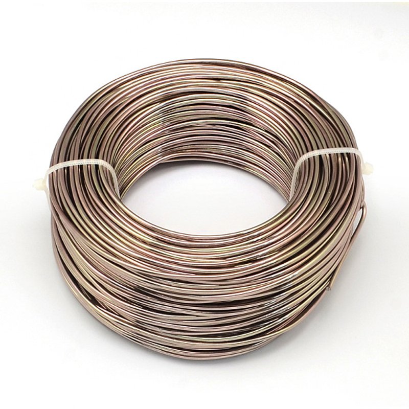 Fil en aluminium anodisé flexible pour la création de bijoux, Camel, 20 Gauge — Chaînes, fils et cordons