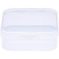 Contenants de rangement carrés en plastique pour perles, transparents, 5.4x5.3x2cm — Rangement et présentation