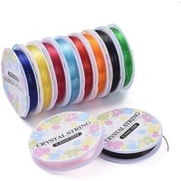 Elastic Crystal Thread for Stretch Bracelet Making, 0.5mm, 21.87 yards