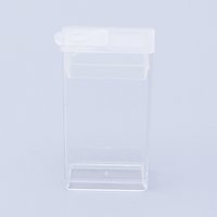 Plastic Bead Containers - Flip Top Storage Box for Seed Beads — Jewelry Display & Storage